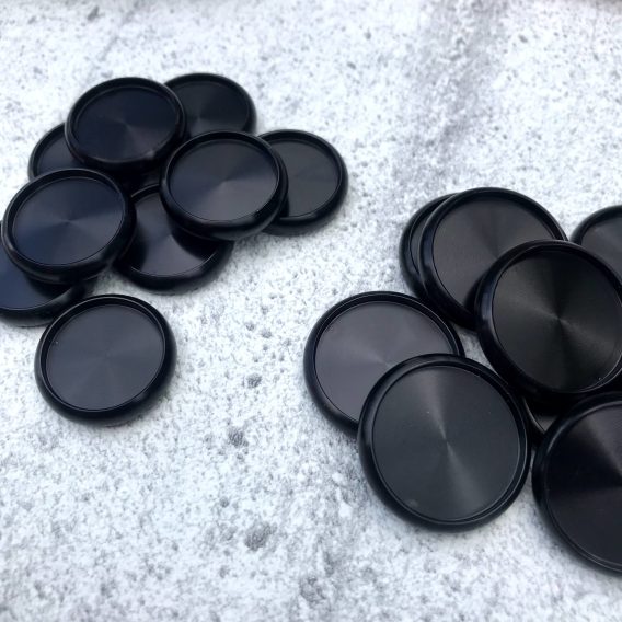 Discbound Discs Aluminium schwarz 24 mm 8 Stück – Bild 4